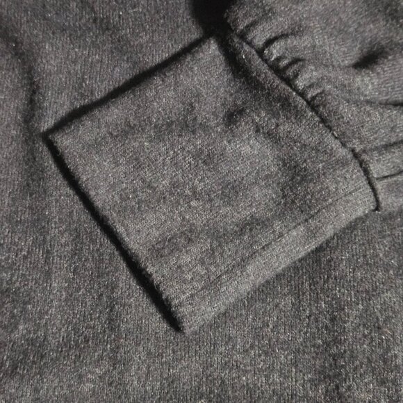 Gibson Women Cowl Neck Tunic Sweater Charcoal S Quiet Luxury Athflow, Academia - Picture 7 of 11